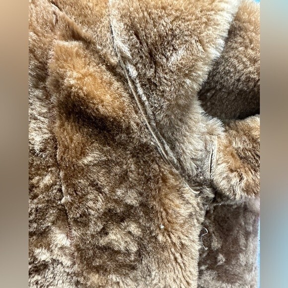 Vintage Bilgin’s High end Lambskin Leather Penny Lane Coat Medium M - Picture 9 of 16